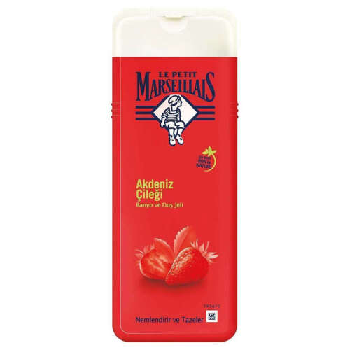 Le Petit Marseillais Akdeniz Çileği Banyo ve Duş Jeli 400ml - 1