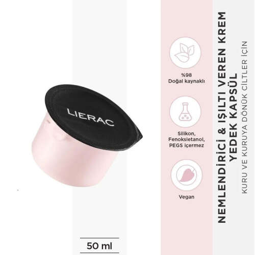 Lierac Hydragenist The Rehydrating Radiance Cream Refill 50 ml - 2