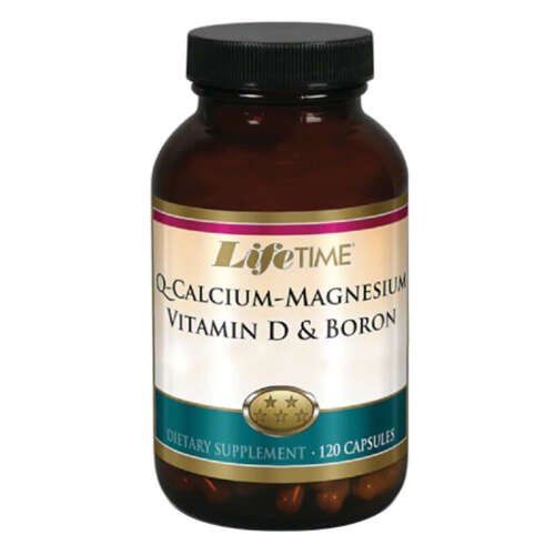 Lifetime Q-Calcium Magnesium Vitamin D & Boron 120 Kapsül - 1