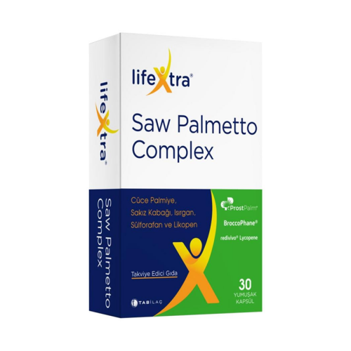 LifeXtra Saw Palmetto Complex 30 Kapsül - 1