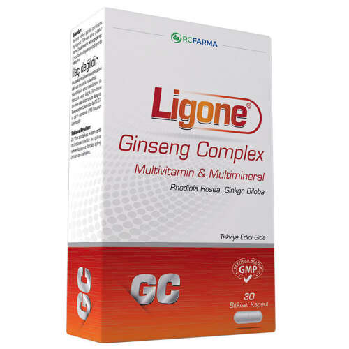 Ligone Ginseng Complex 30 Bitkisel Kapsül - 1