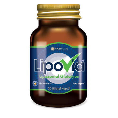 LipoVia Lipozomal Glutatyon 30 Bitkisel Kapsül - 1