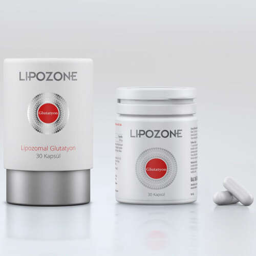 Lipozone Lipozomal Glutatyon Takviye Edici Gıda 200 mg 30 Kapsül - 1