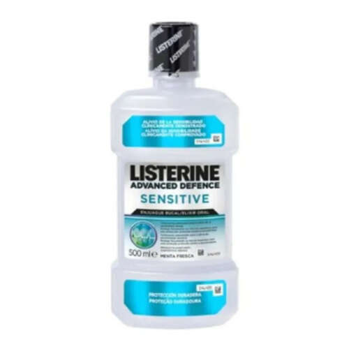 Listerine Advanced Defence Sensitive Ağız Çalkalama Suyu 500 ml - 1