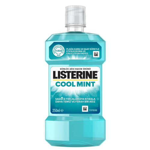 Listerine Cool Mint Hafif Tat Ağız Bakım Ürünü 250 ml - 1