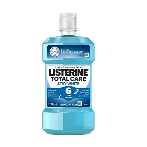 Listerine Total Care Stay White Ağız Gargarası 250 ml - 1