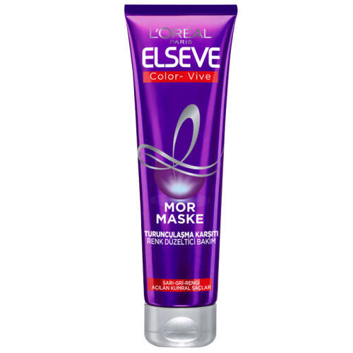 Loreal Paris Elseve Color Vive Mor Maske 150 ml - 1