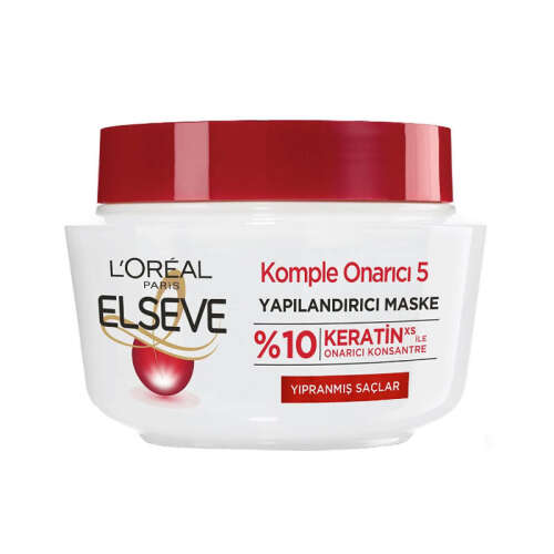 Loreal Paris Elseve Komple Onarıcı 5 Yapılandırıcı Maske 300 ml - 1