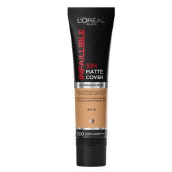 Loreal Paris Infaillible 32h Matte Cover Yüksek Kapatıcı Fondöten - 260 Sıcak Alt Ton 30 ml - 1