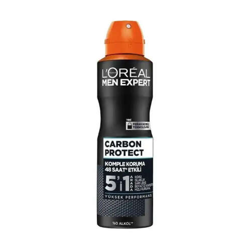 Loreal Paris Men Expert Carbon Protect Sprey Deodorant 150 ml - 1