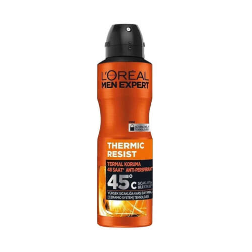 Loreal Paris Men Expert Thermic Resist Sprey Deodorant 150 ml - 1