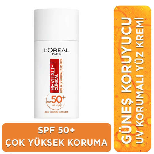 LOreal Paris Revitalift SPF 50+ Günlük Yüksek UV Korumalı Yüz Güneş Kremi 50 ml - 2