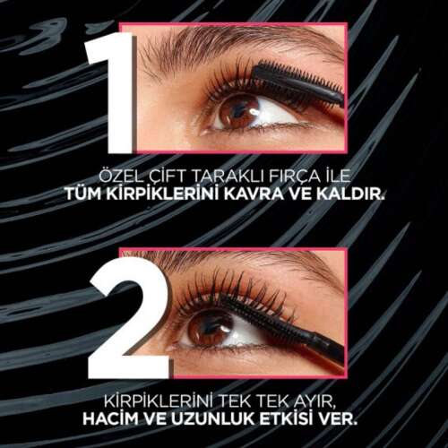 Loreal Paris Telescopik Lift Black Mascara 9.9 ml - 4