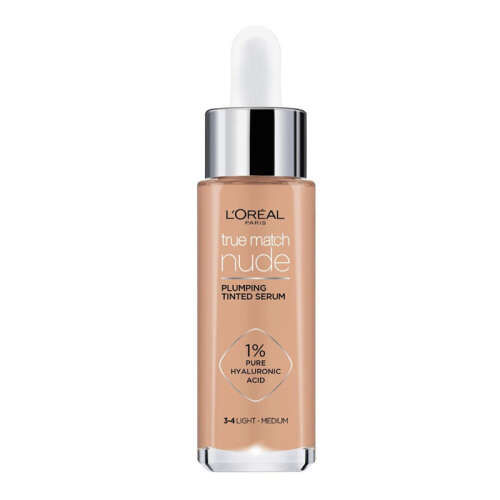 Loreal Paris True Match Nude Plumping Tinted Serum Light Medium - 1