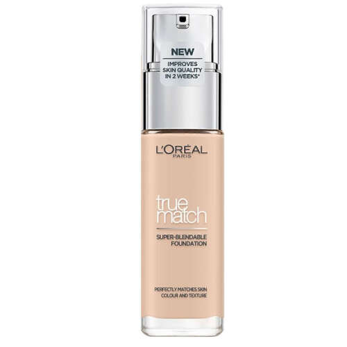 LOreal Paris True Match Super Blendable Fondöten 30 ml - 1R 1C - Rose Ivory - 1