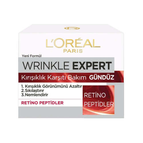 Loreal Paris Wrinkle Expert Kırışıklık Karşıtı Bakım 50 ml - Gündüz - 1