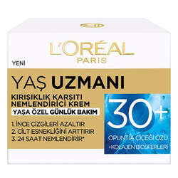 Loreal Paris Yaş Uzmanı 30+ Kırışıklık Karşıtı Nemlendirici Krem 50 ml