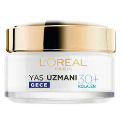 Loreal Paris Yaş Uzmanı Kırışıklık Karşıtı Nemlendirici Gece Kremi 50 ml