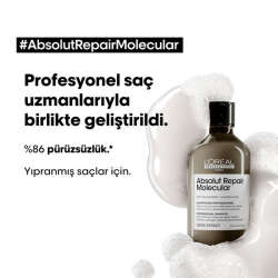 Loreal Professionel Absolut Repair Molecular Yıpranmış Saçlar İçin Şampuan 300 ml - 5