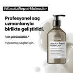 Loreal Professionel Absolut Repair Molecular Yıpranmış Saçlar İçin Şampuan 500 ml - Thumbnail