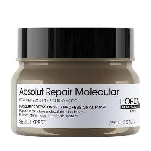 Loreal Professionnel Absolut Repair Molecular Yıpranmış Saçlar İçin Maske 250 ml - 1