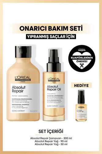 Loreal Professionnel Absolut Repair Yoğun Saç Bakım Seti - 3