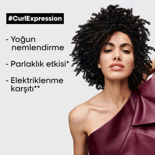 Loreal Professionnel Curl Expression Kıvırcık Saçlar İçin Yoğun Nemlendirici Maske 250 ml - 4