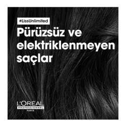 Loreal Professionnel Liss Unlimited Elektriklenme karşıtı ve Yoğun Yumuşaklık Veren Şampuan 500 ml - 4