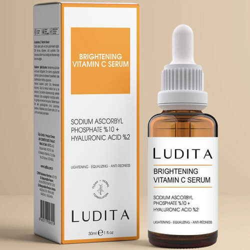 Ludita Aydınlatıcı ve Renk Tonu Eşitlemeye Yardımcı C Vitamini Serumu 30 ml - 2