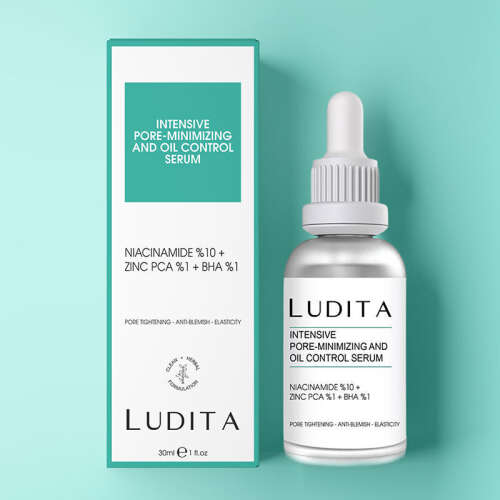 Ludita Gözenek ve Siyah Nokta Görünümünü Azaltmaya Yardımcı Serum 30 ml - 3