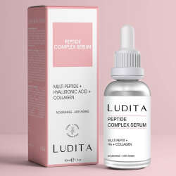 Ludita İnce Çizgi ve Kırışıklık Karşıtı, Yoğun Nemlendirici Peptit Kompleks Serum 30 ml - 2