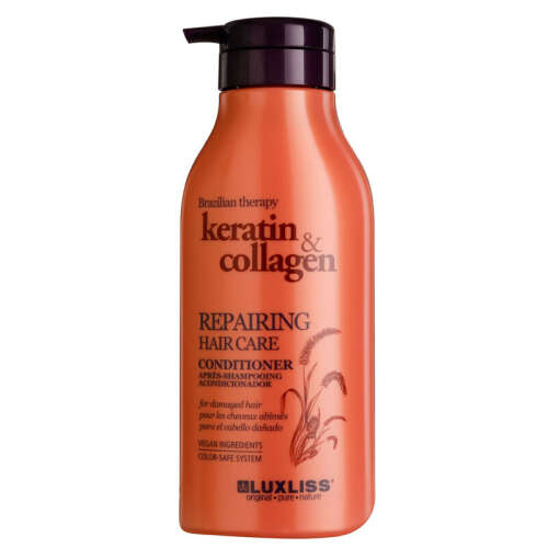 Luxliss Keratin Collagen Repairing Hair Care Conditioner 500 ml - 1