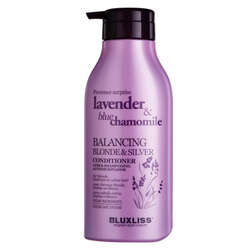 Luxliss Lavander Blue Chamomile Balancing Blonde Silver Conditioner 500 ml - 1