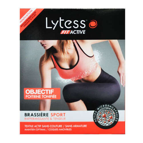 Lytess Fit Active Brassiere Sport Şekillendirici Spor Sütyeni Turuncu Large Orange/Corail - 1