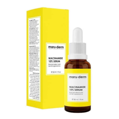 Maruderm Niacinamide %10 + Hyalüronik Asit + Panthenol Cilt Bakım Serumu 30 ml - 3