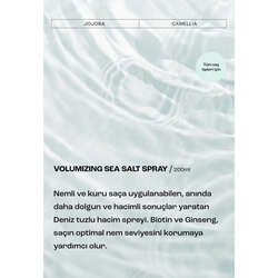 Matsu Volumizing Sea-Salt Dolgunlaştırıcı Hacim Spreyi 200 ml