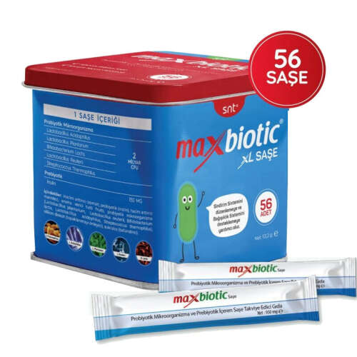 MaxBiotic XL Takviye Edici Gıda 56 Saşe - 1