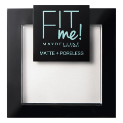 Maybelline New York Fit Me Matte Poreless Pudra - 90 Translucent - 1