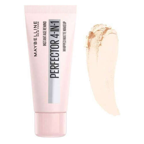 Maybelline Perfector 4in1 Whipped Matte Makeup 30 ml -Fair-Light (Promosyon Ürünü) - 2