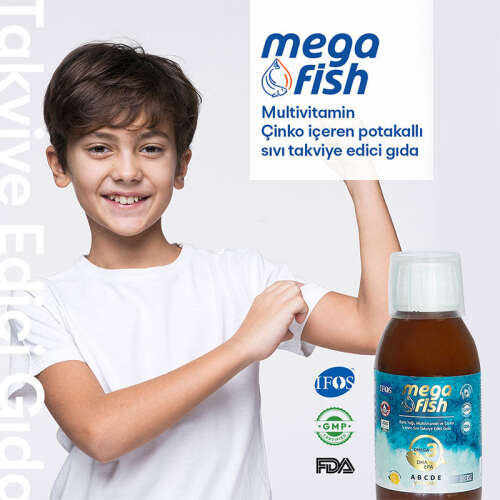 ​​Mega Fish Omega 3 Balık Yağı 150 ml - 5