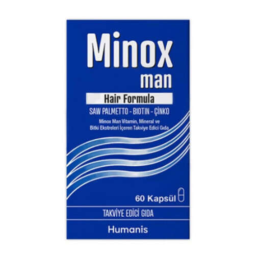 Minox Man Hair Formula 60 Kapsül - 1