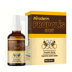 Miraderm Propolis Sprey Takviye Edici Gıda 20 ml - 1