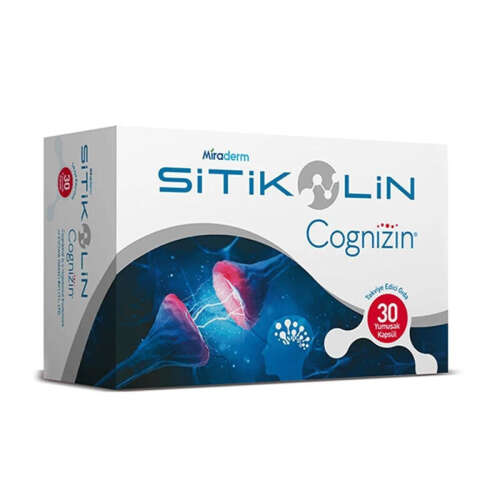 Miraderm Sitikolin Cognizin Takviye Edici Gıda 30 Kapsül - 1