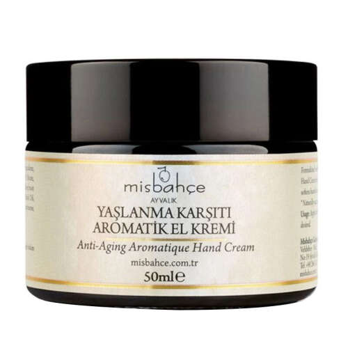 Misbahçe Yaşlanma Karşıtı Aromatik El Kremi 50 ml - 1