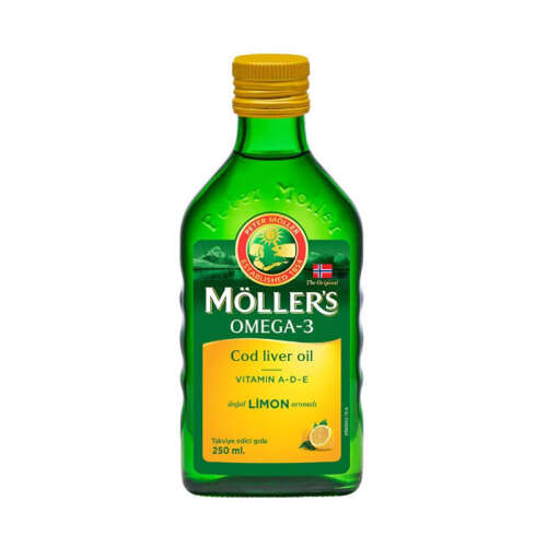 Möllers Omega 3 Takviye Edici Gıda Limonlu 250 ml - 1