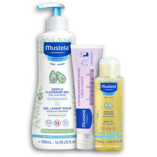 Mustela Bebek Günlük Çözüm Seti - 1