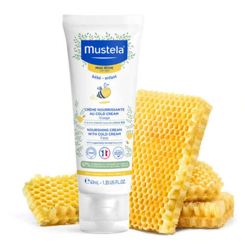 Mustela Cold Cream İçeren Besleyici Yüz Kremi 40 ml - 2