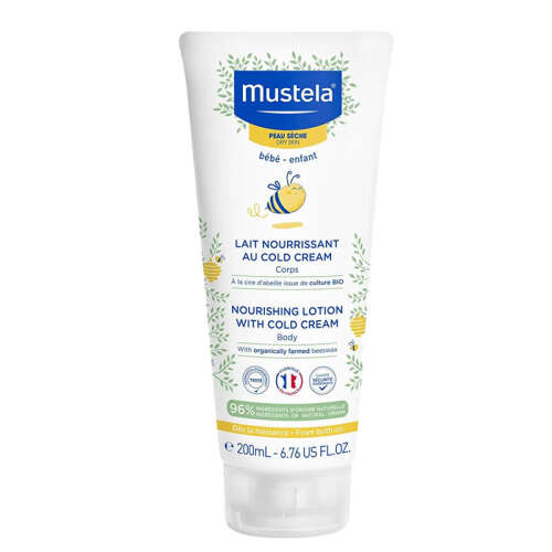 Mustela Cold Krem İçeren Besleyici Vücut Losyonu 200 ml - 1