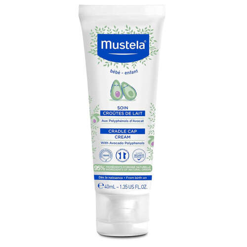 Mustela Cradle Cap Saç Pullanmalarına Karşı Bakım Kremi 40 ml - 1