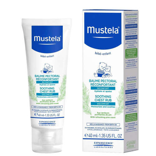 Mustela Soothing Chest Rub (Rahatlatıcı Göğüs Balsamı) 40 ml - 1